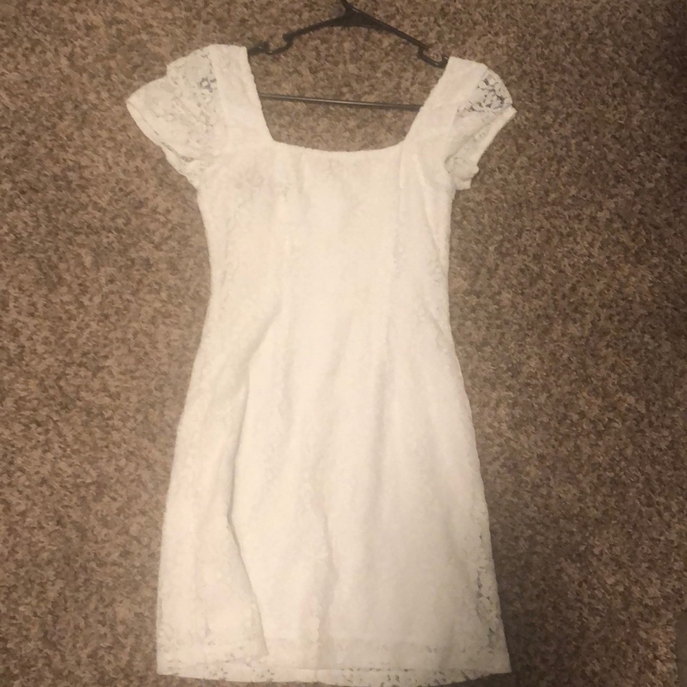 Abercrombie & Fitch White Dress - Picture 2 of 4